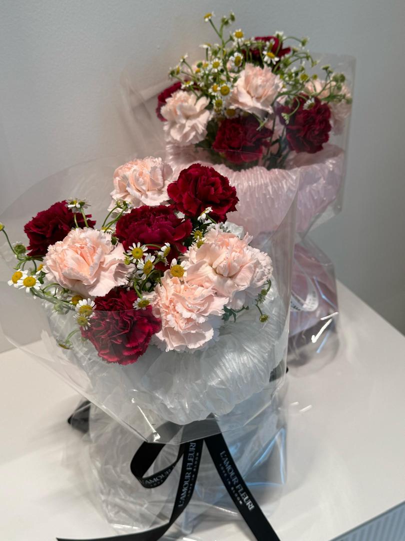Bespoke floral arrangement for a client